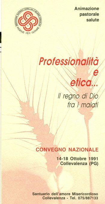 Professionalità e etica … – il regno di Dio fra i malati