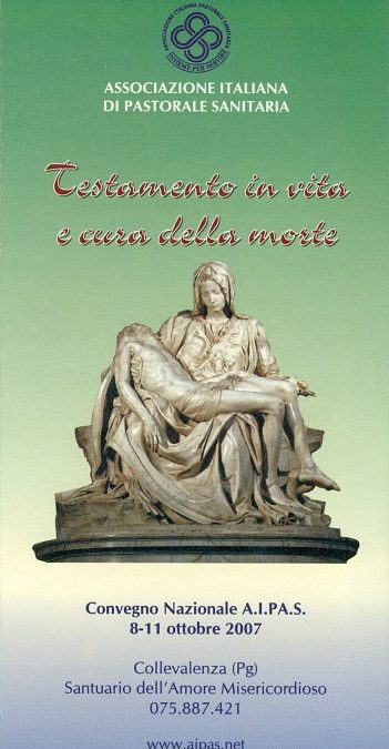 Testamento in vita e cura pastorale della morte